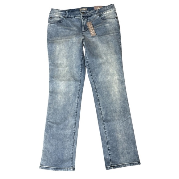 Chico’s So Slimming Slim Leg Jeans Size 12 - Picture 1 of 5